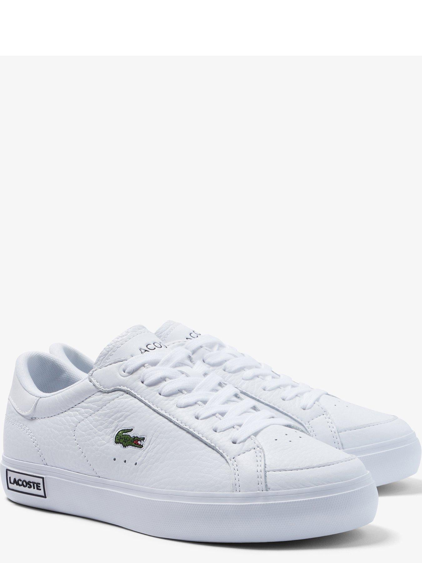 Lacoste white deals shoes for ladies