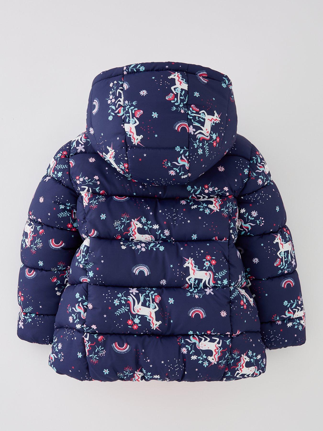 Girls unicorn store coat