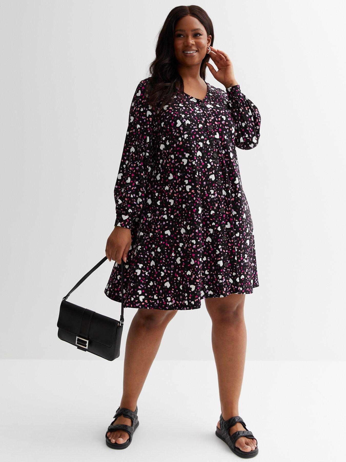 New look shirred clearance dress