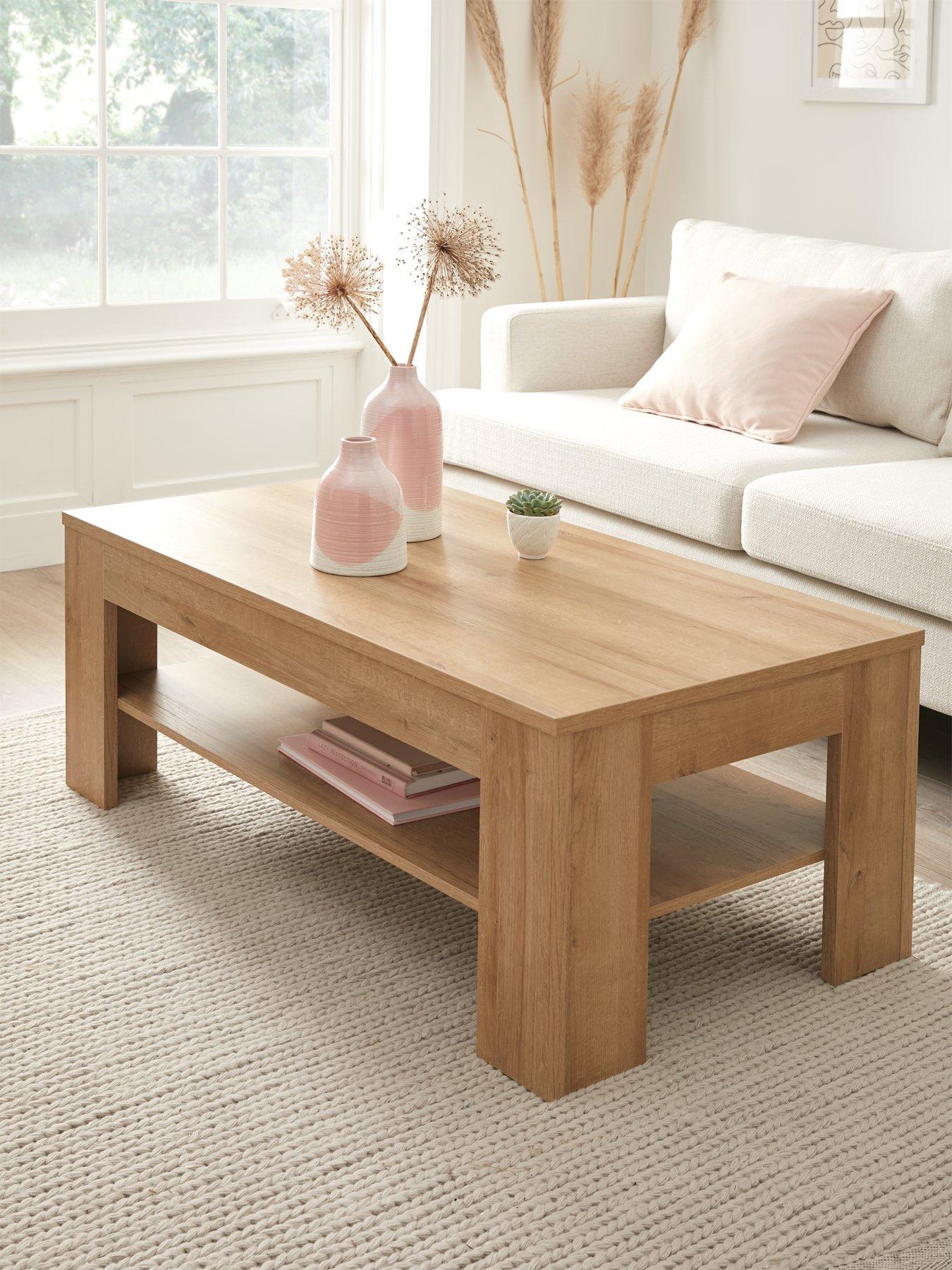 Product photograph of Everyday Panama Coffee Table from very.co.uk