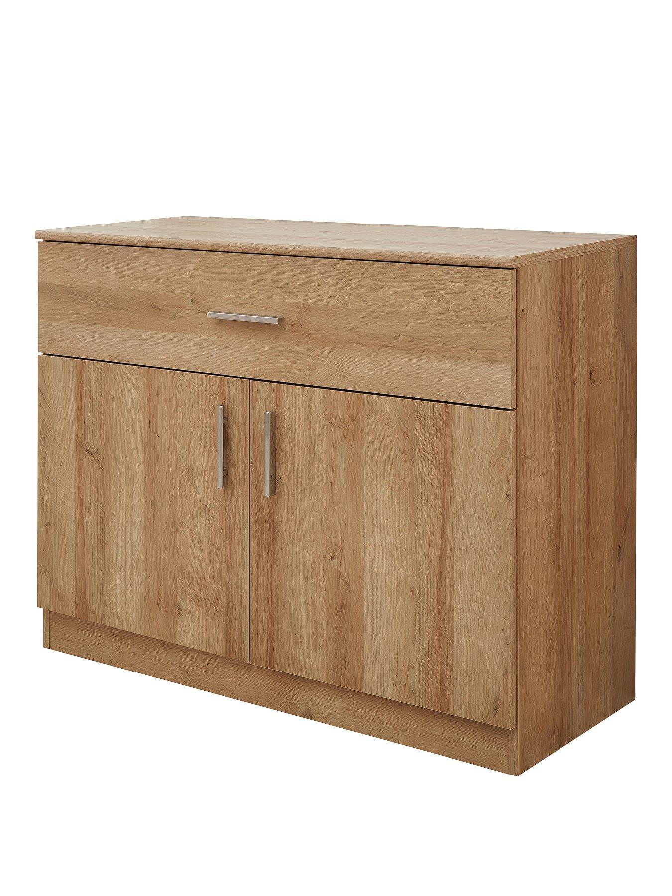 Image 3 of 7 of Everyday Panama 2 Door, 1 Drawer&nbsp;Small Sideboard&nbsp;- FSC&reg; Certified