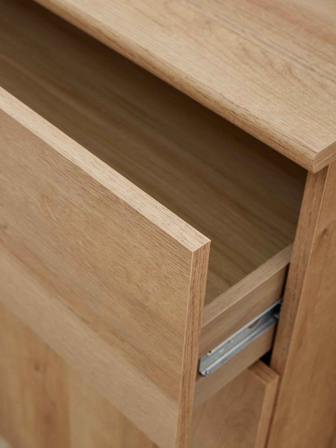 Image 5 of 7 of Everyday Panama 2 Door, 1 Drawer&nbsp;Small Sideboard&nbsp;- FSC&reg; Certified