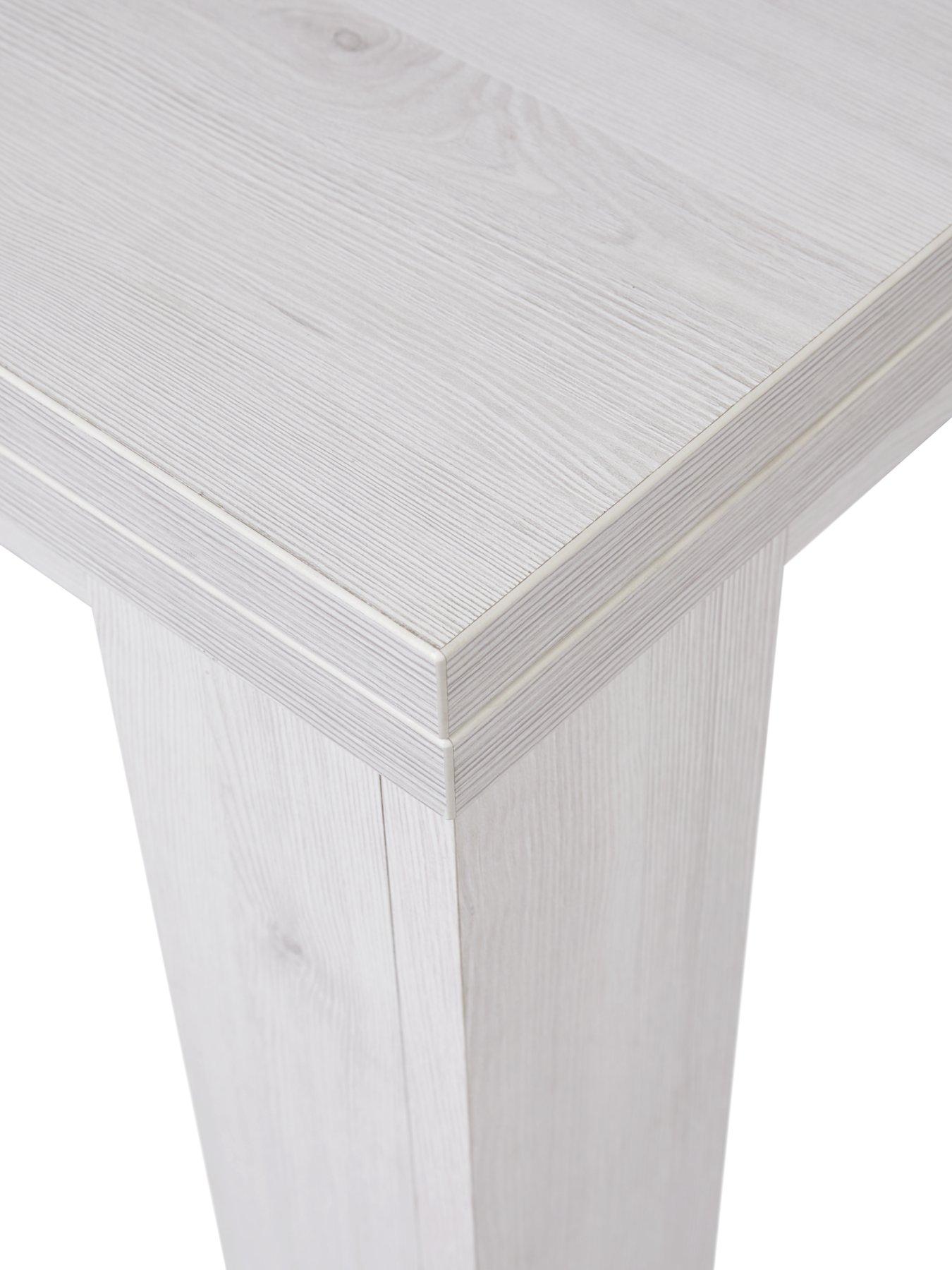 Image 5 of 7 of The Very Collection Panama 80-160 cm Extending Dining Table - White Oak&nbsp;- FSC&reg; Certified