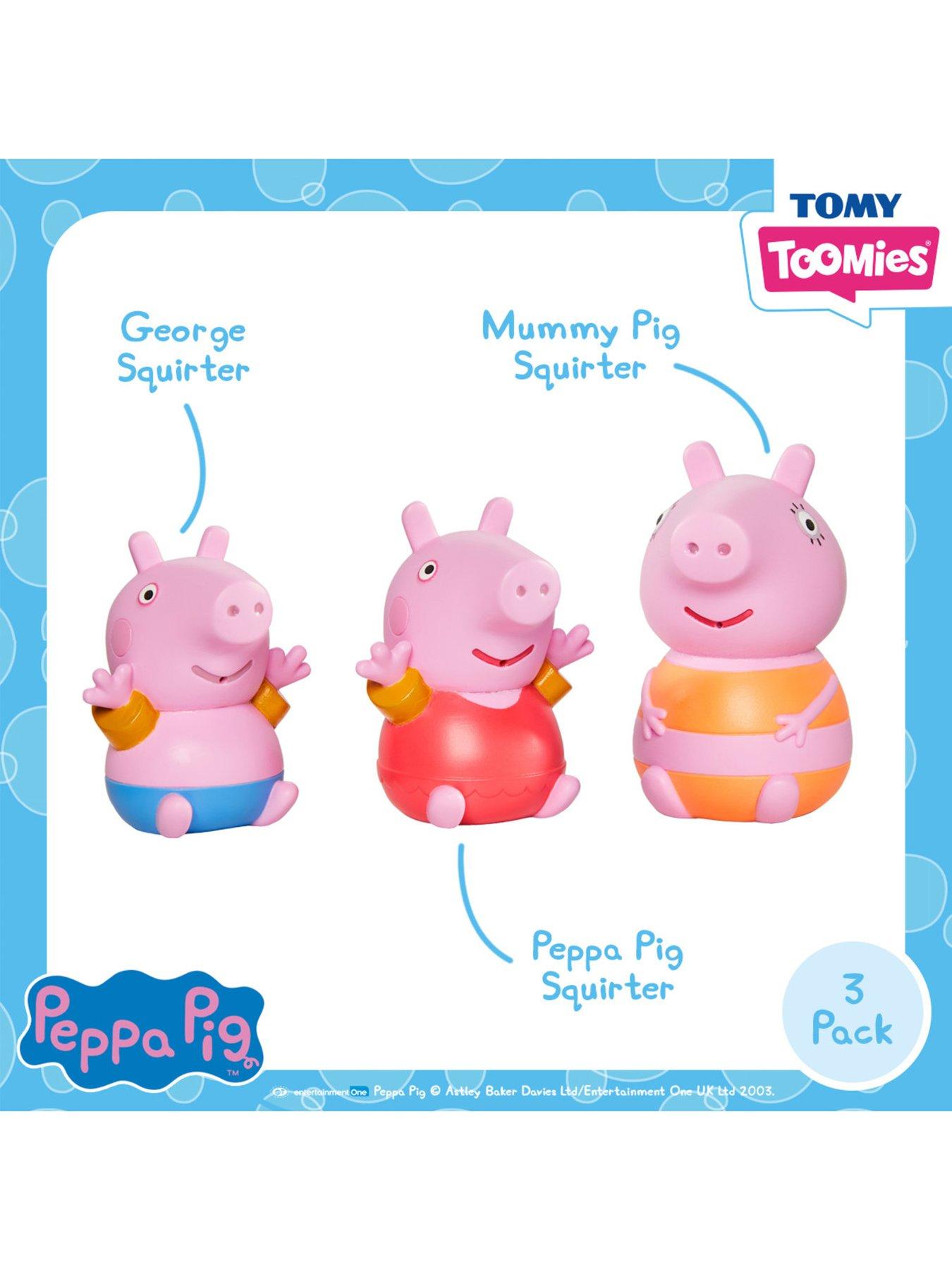 Image 4 of 5 of Peppa Pig Mummy Pig, Peppa Pig &amp; George Bath Squirters