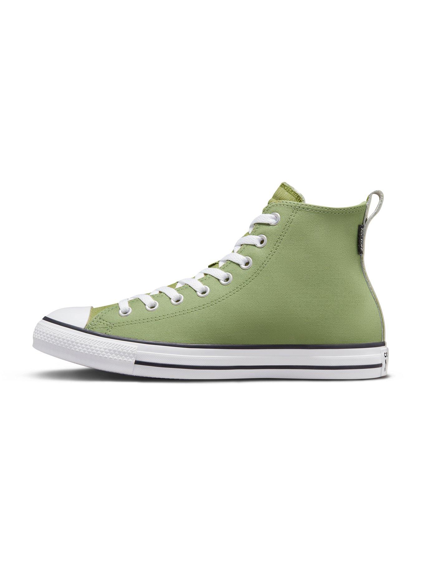 Chuck Taylor All Star Summer Utility Tectuff Hi Top Trainers KHAKI WHITE
