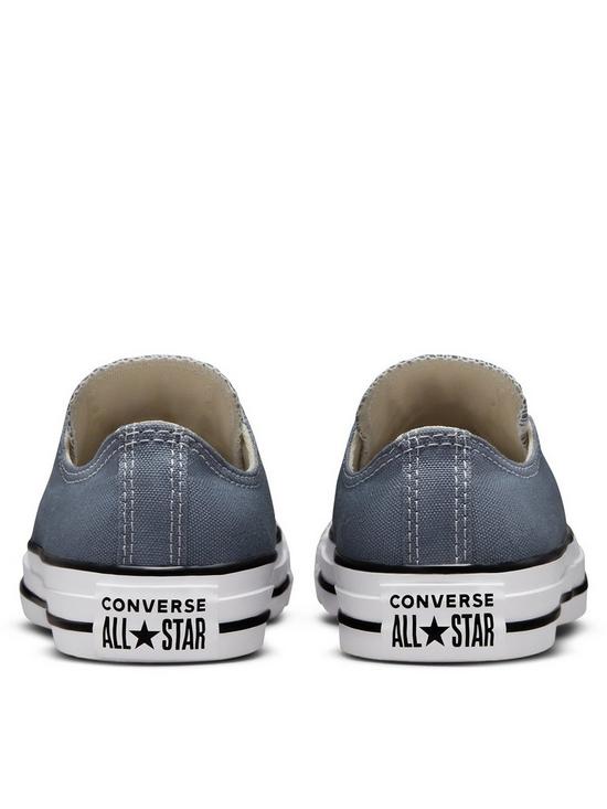 stillFront image of converse-mens-chuck-taylor-all-star-seasonal-colour-canvas-ox-trainers-lunar-grey