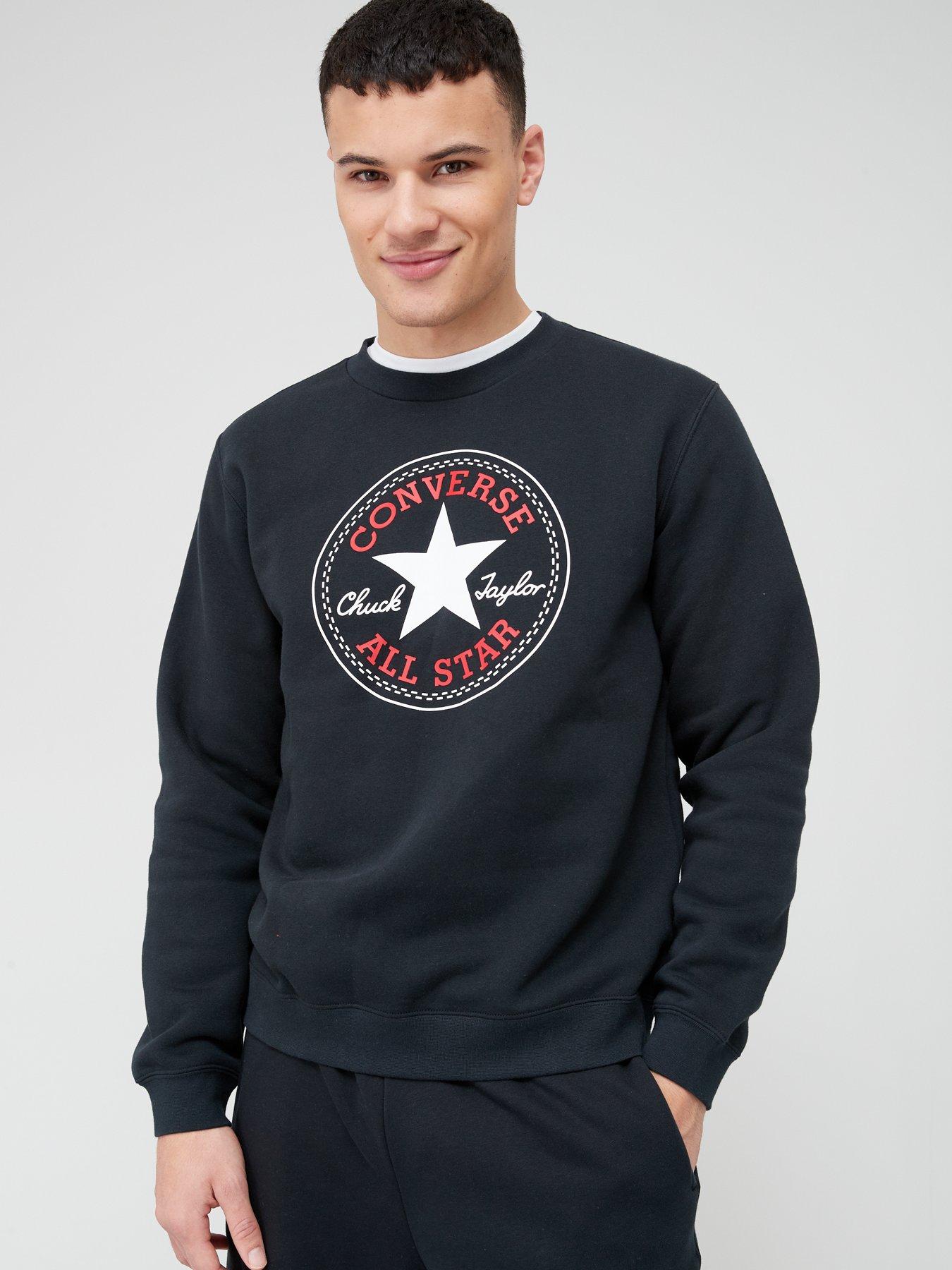 Converse chuck shop patch crew sweatshirt