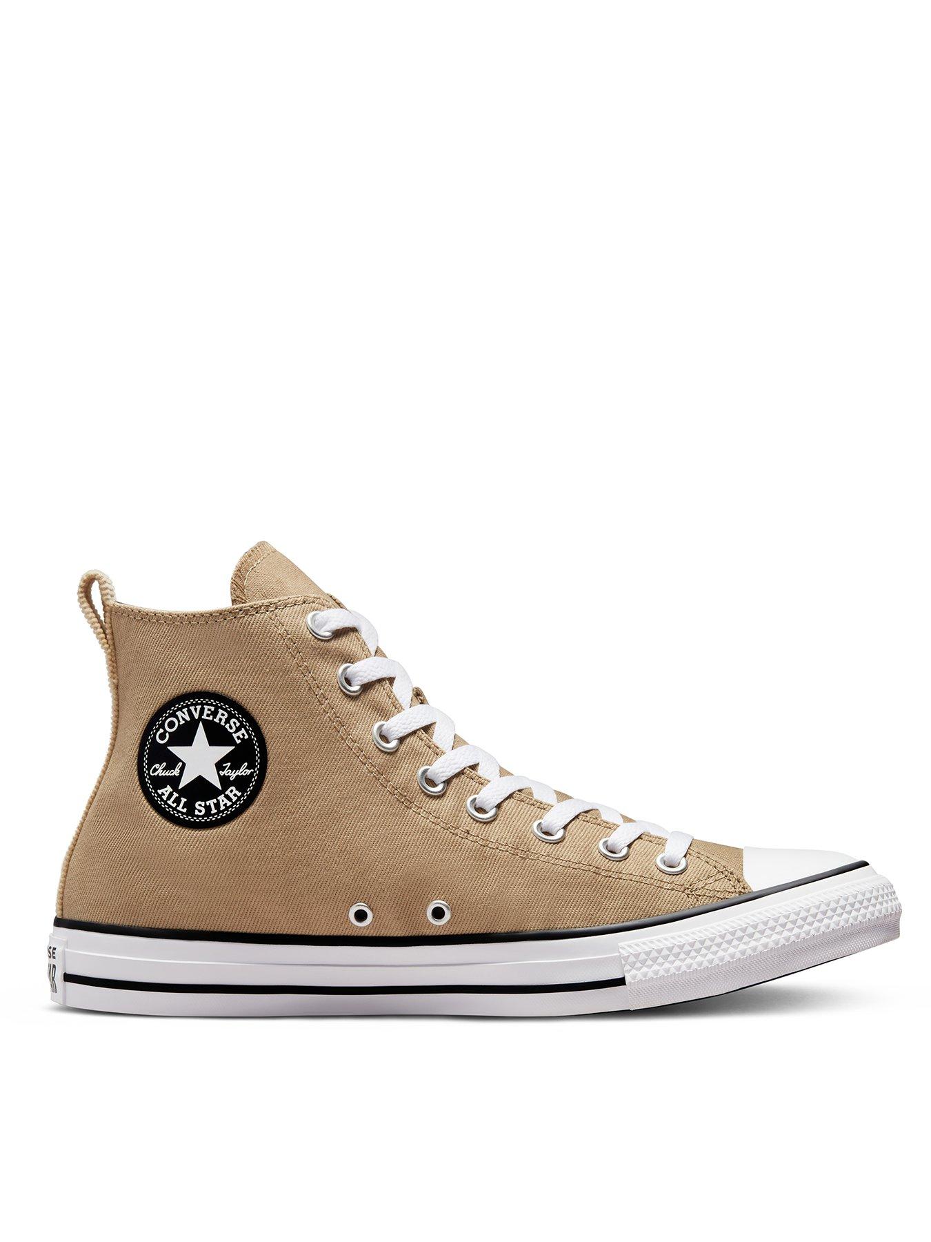 Converse all star hot sale high beige