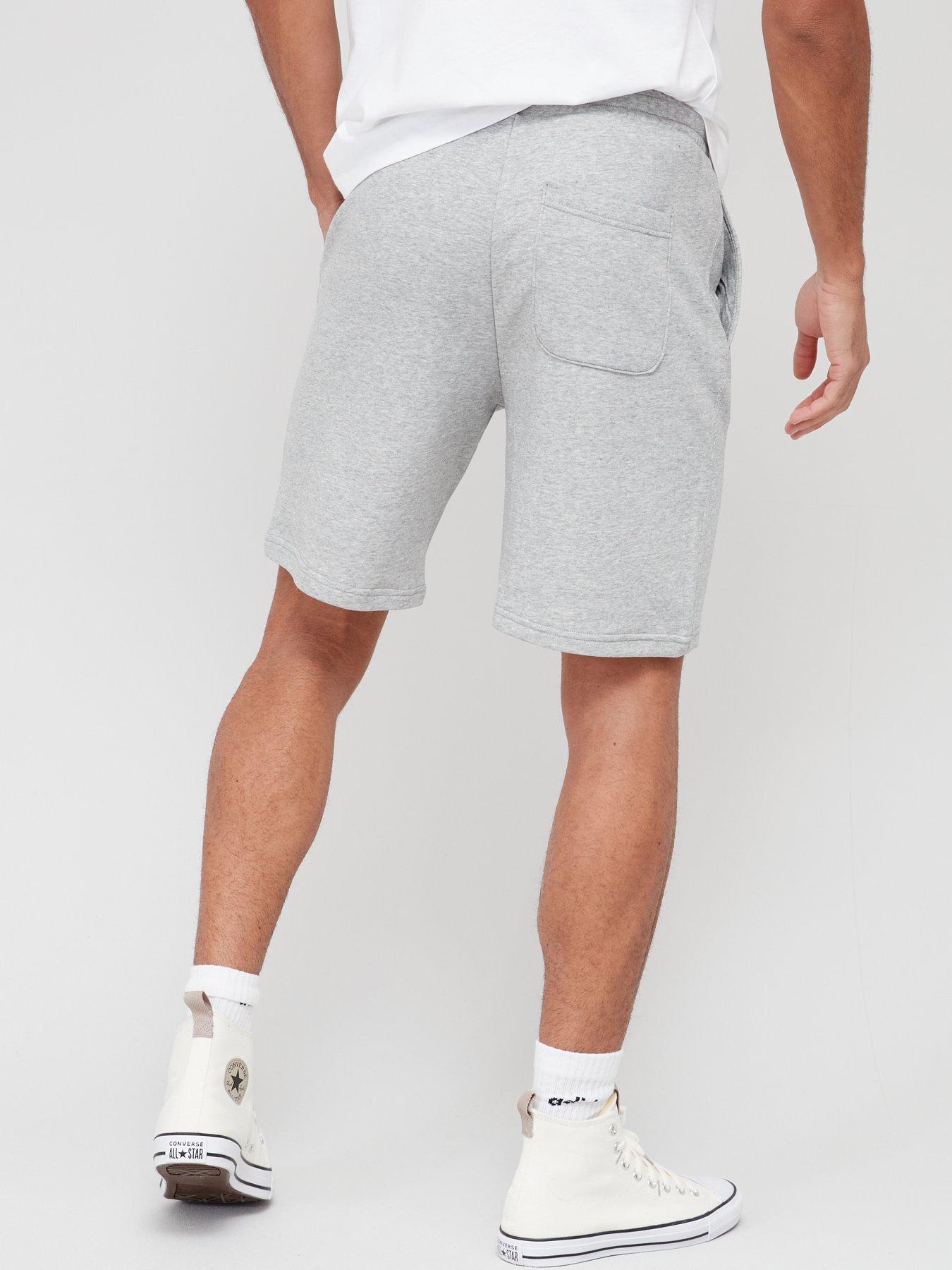 Grey converse shorts clearance mens