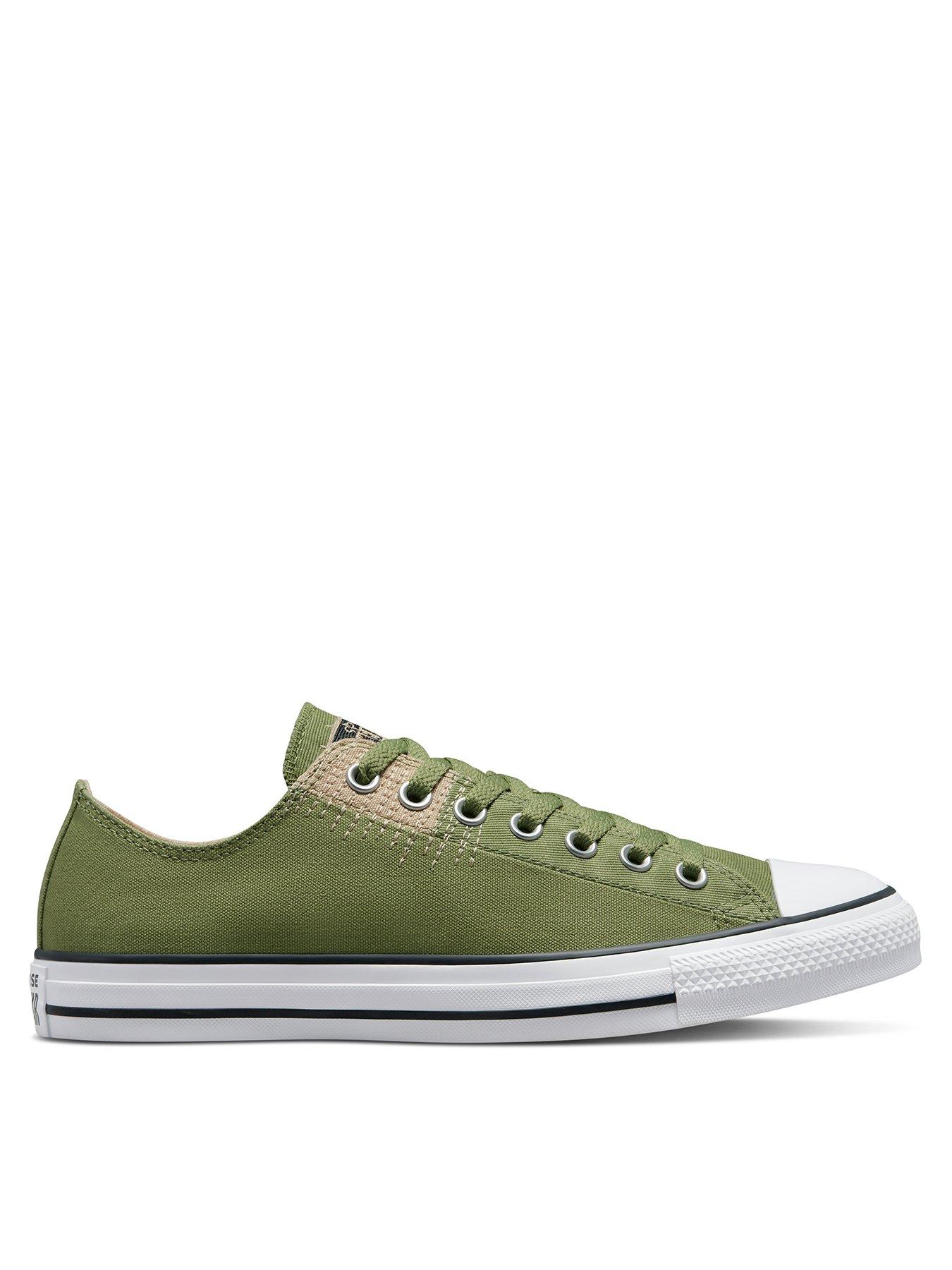 Converse white y gold chuck outlet taylor all star craft ox trainers