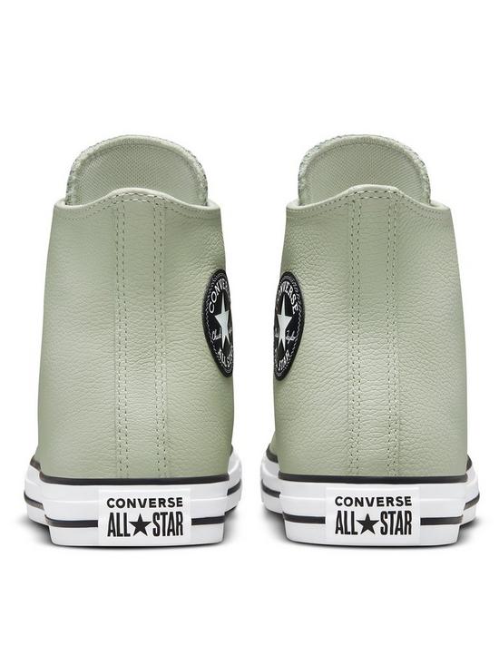 stillFront image of converse-chuck-taylor-all-star-leather-hi-tops-greywhite
