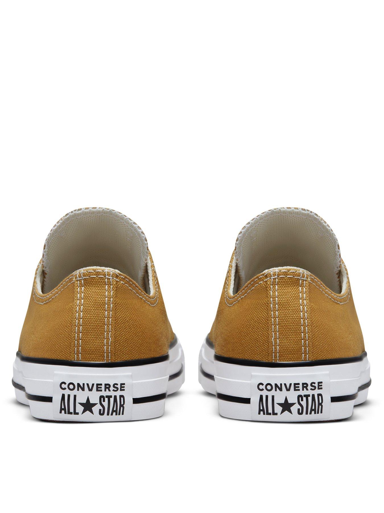 Converse Chuck Taylor All Star Seasonal Colour Canvas Ox - Orange ...