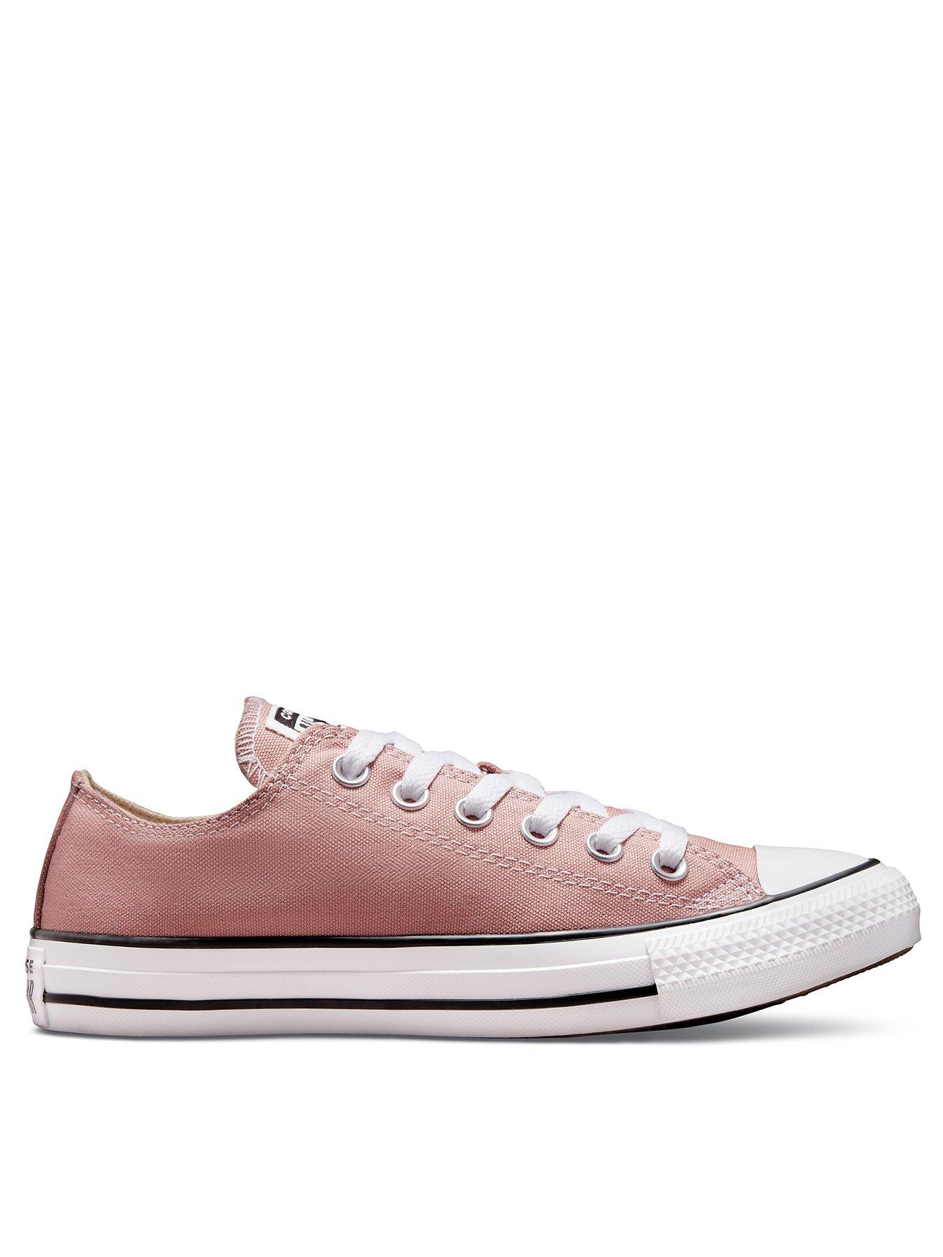 Chuck Taylor All Star Seasonal Colour Canvas Ox - Pink/White