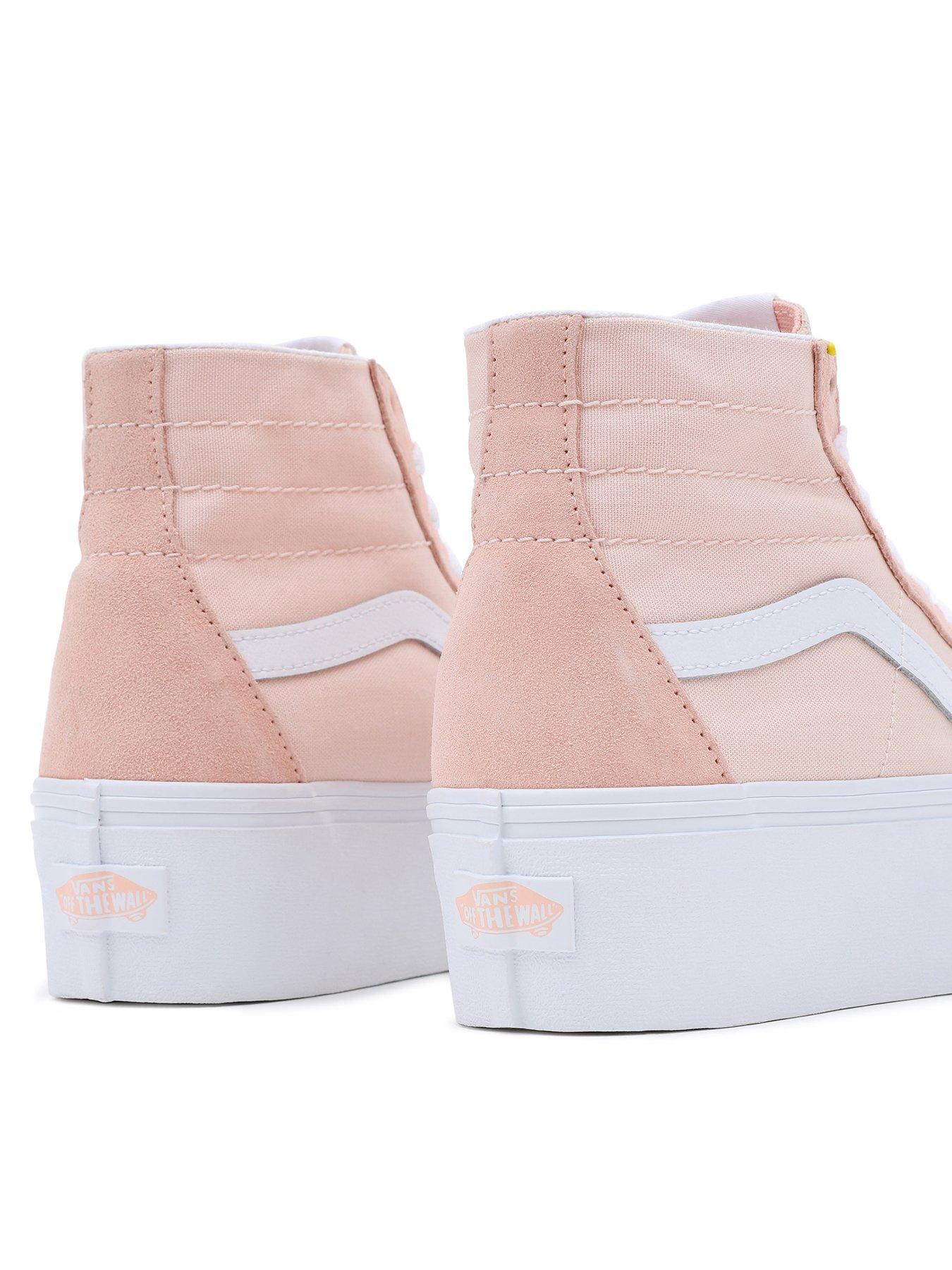 Vans on sale high pink