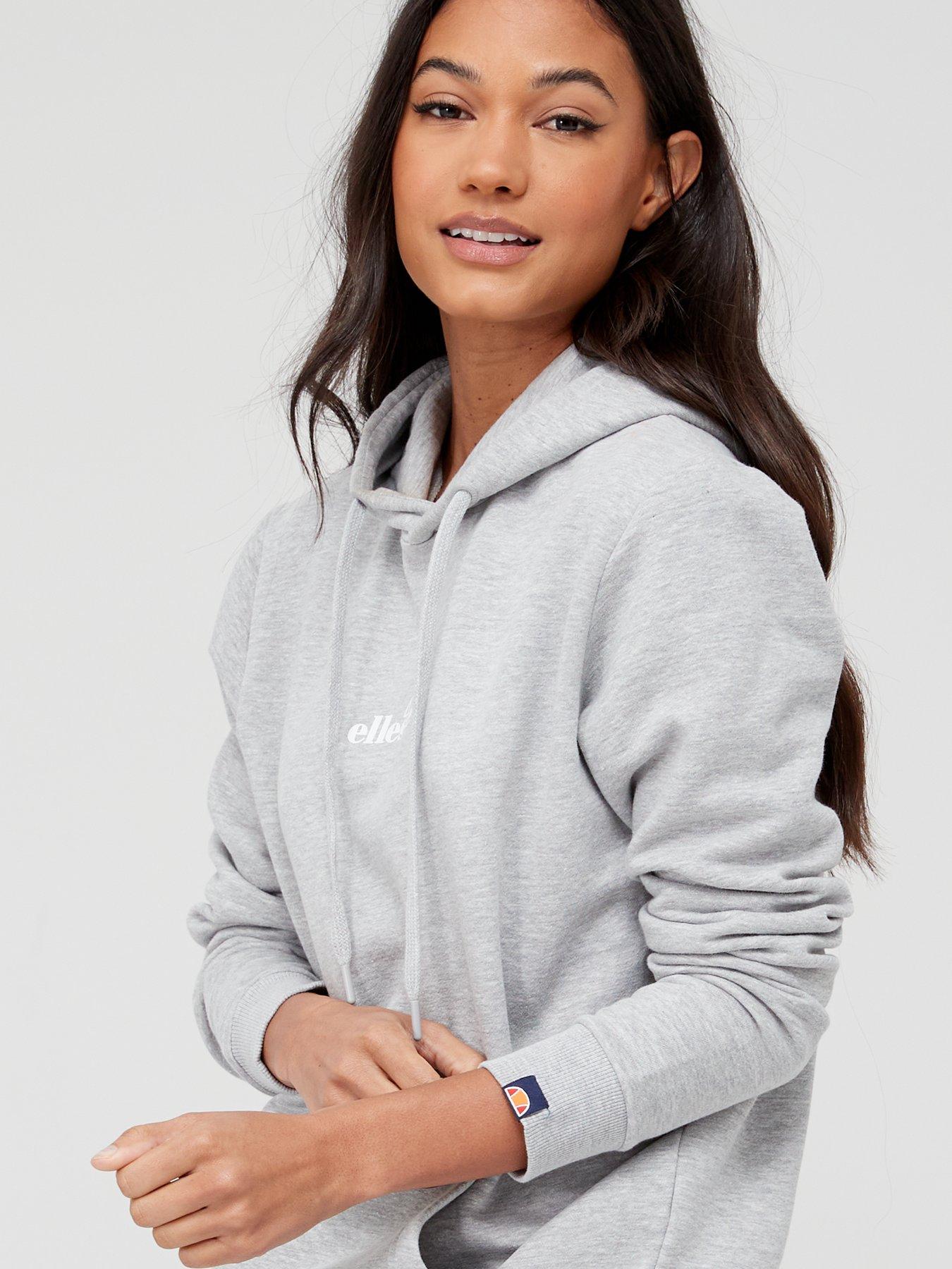 Ellesse fashion grey hoodie womens