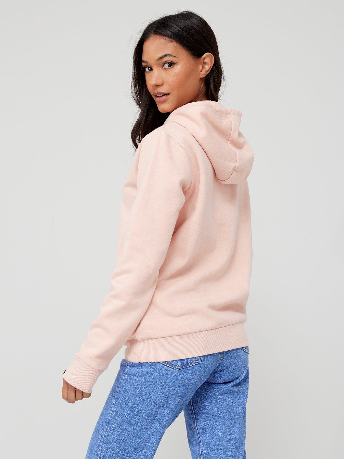 Ellesse Womens Jazana Overhead Hoody Light Pink