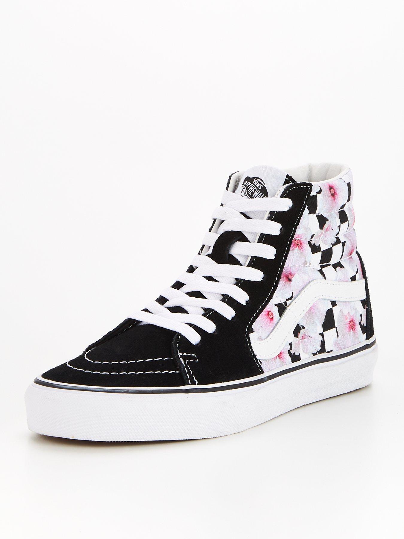 Multi colored vans high hot sale top