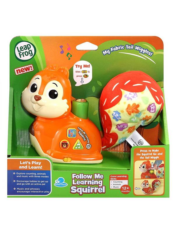 Image 3 of 3 of LeapFrog Follow Me Learning&nbsp;Squirrel Toy