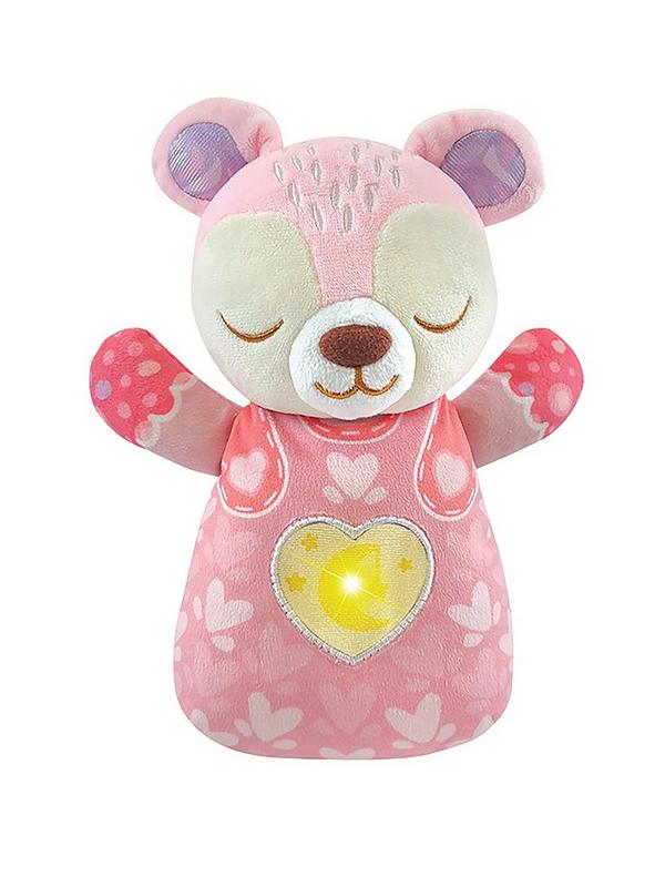 Image 1 of 4 of VTech Soothing Sounds Bear - Pink