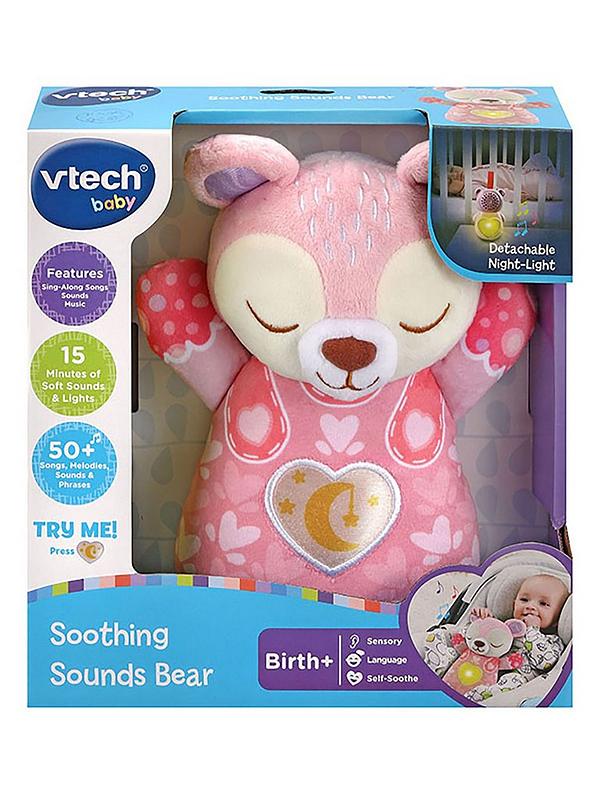 Image 4 of 4 of VTech Soothing Sounds Bear - Pink