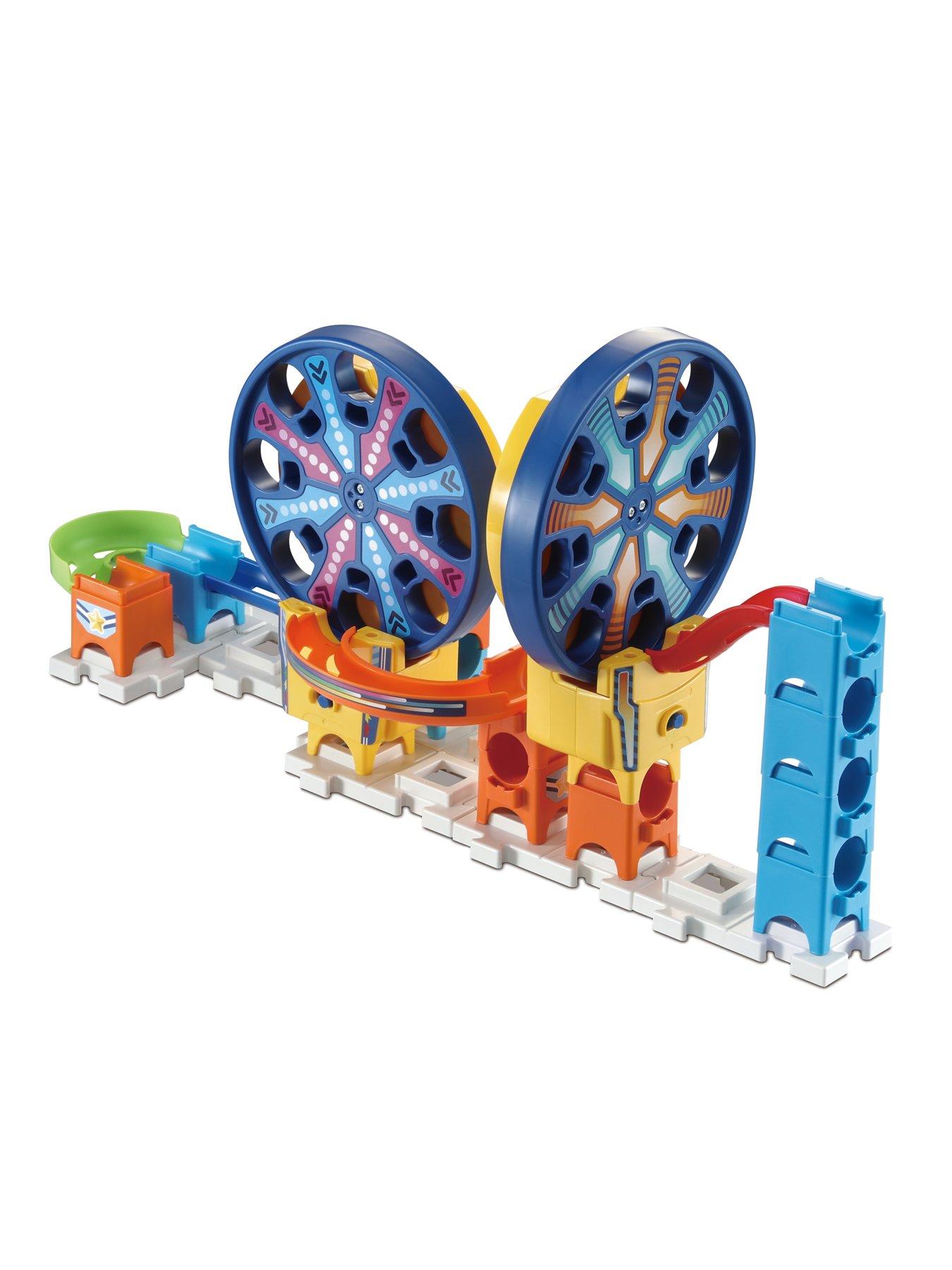 VTech Marble Rush Starter Set Kids Toy, Color-Coded Blocks, 33
