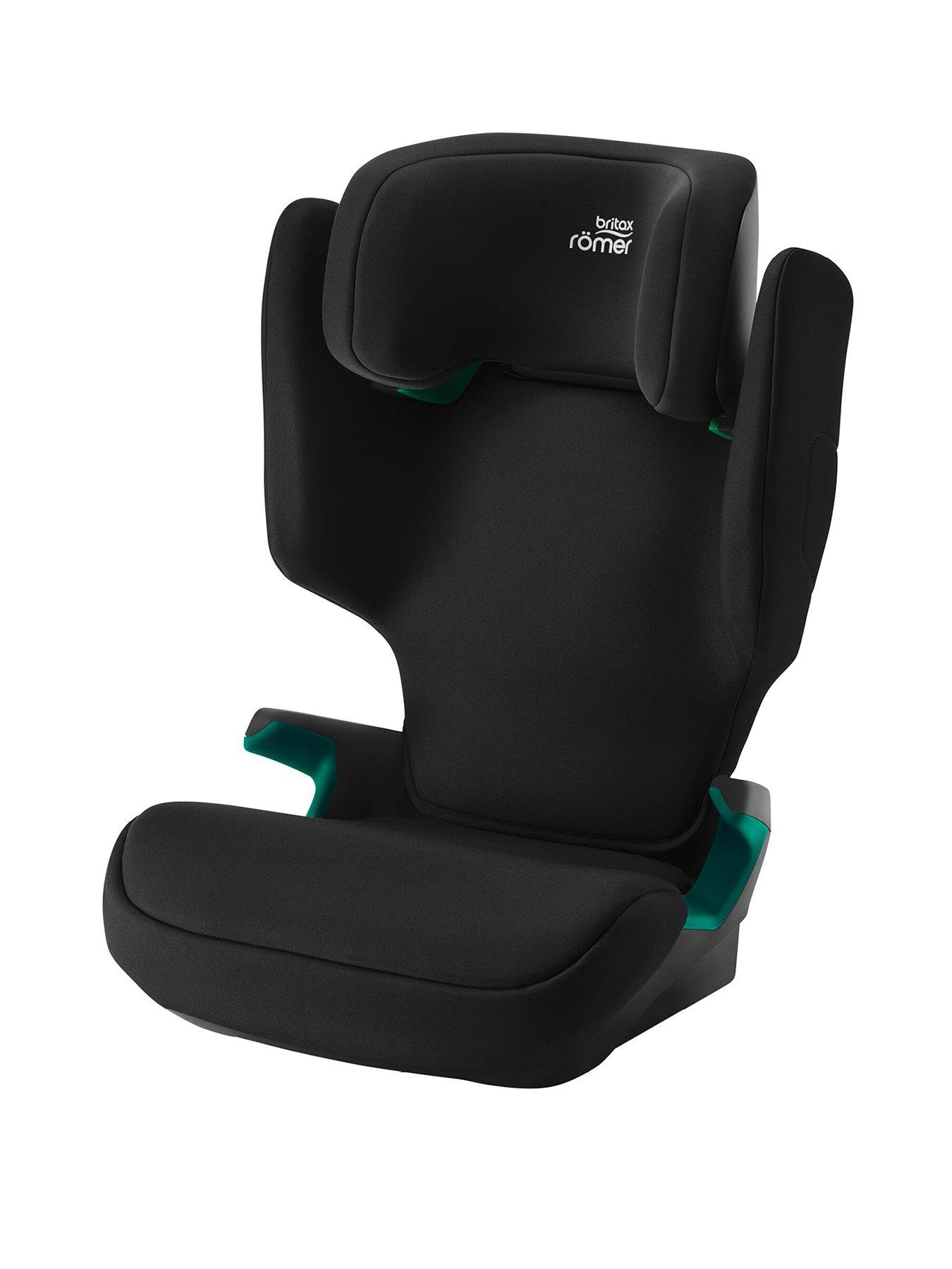 Britax Adventure Plus 2 3.5 years - 12 years Approx Height 100 - 150 cm i-SIZE Belted Highback Booster Car Seat - Space Black