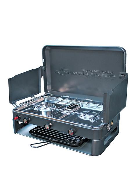 outdoor-revolution-twin-burner-gas-stove-amp-grill-screw-fitting-gas-cart-compatible