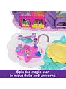 Image thumbnail 4 of 6 of Polly Pocket Rainbow Unicorn Salon Compact&nbsp;Playset