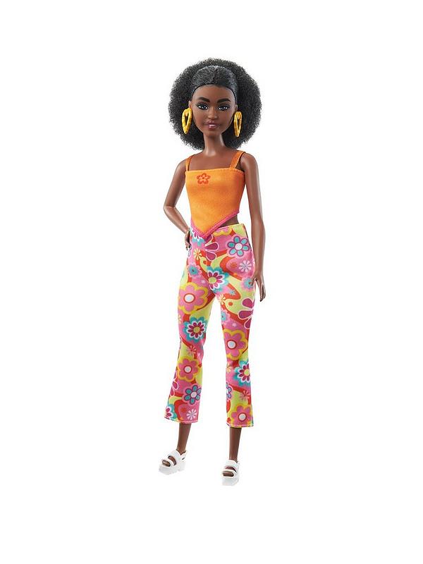 Barbie Fashionista Doll #198 in Retro Florals Outfit