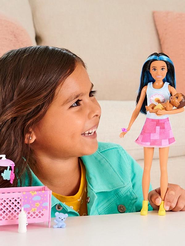 Image 2 of 6 of Barbie Skipper Babysitters Inc. Sleepy Baby Doll Playset