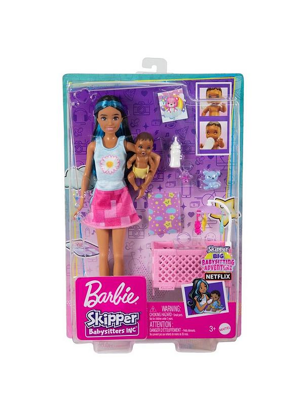 Image 6 of 6 of Barbie Skipper Babysitters Inc. Sleepy Baby Doll Playset