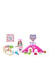 Image thumbnail 1 of 6 of Barbie Chelsea Skatepark Playset and Doll