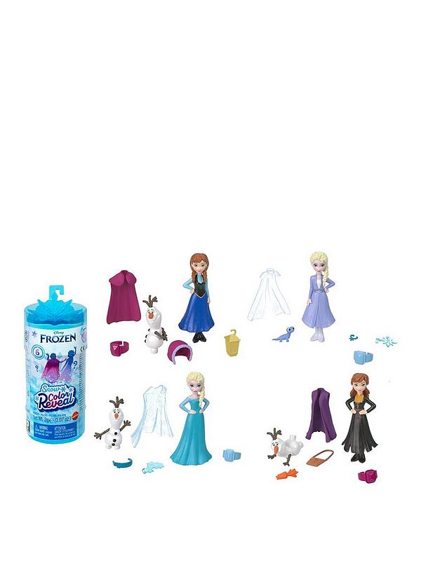 Image 1 of 6 of Disney Frozen Snow Colour Reveal Doll Assortment