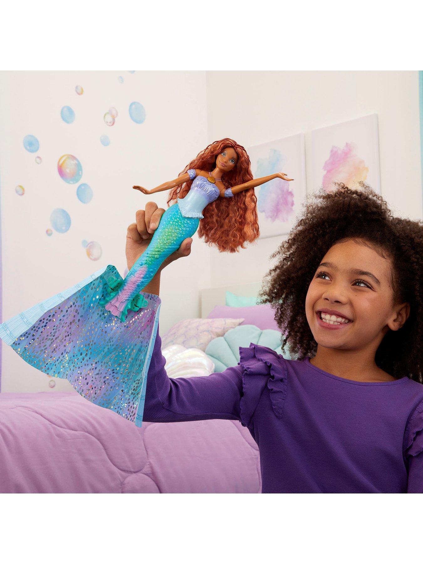 Disney Princess The Little Mermaid Transforming Ariel Fashion Doll ...