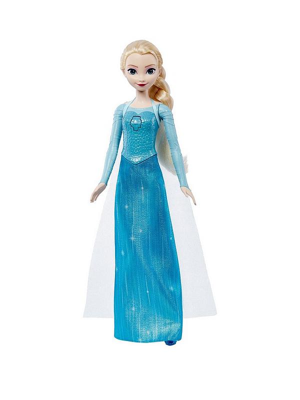 Image 1 of 5 of Disney Frozen Singing Elsa Fashion Doll