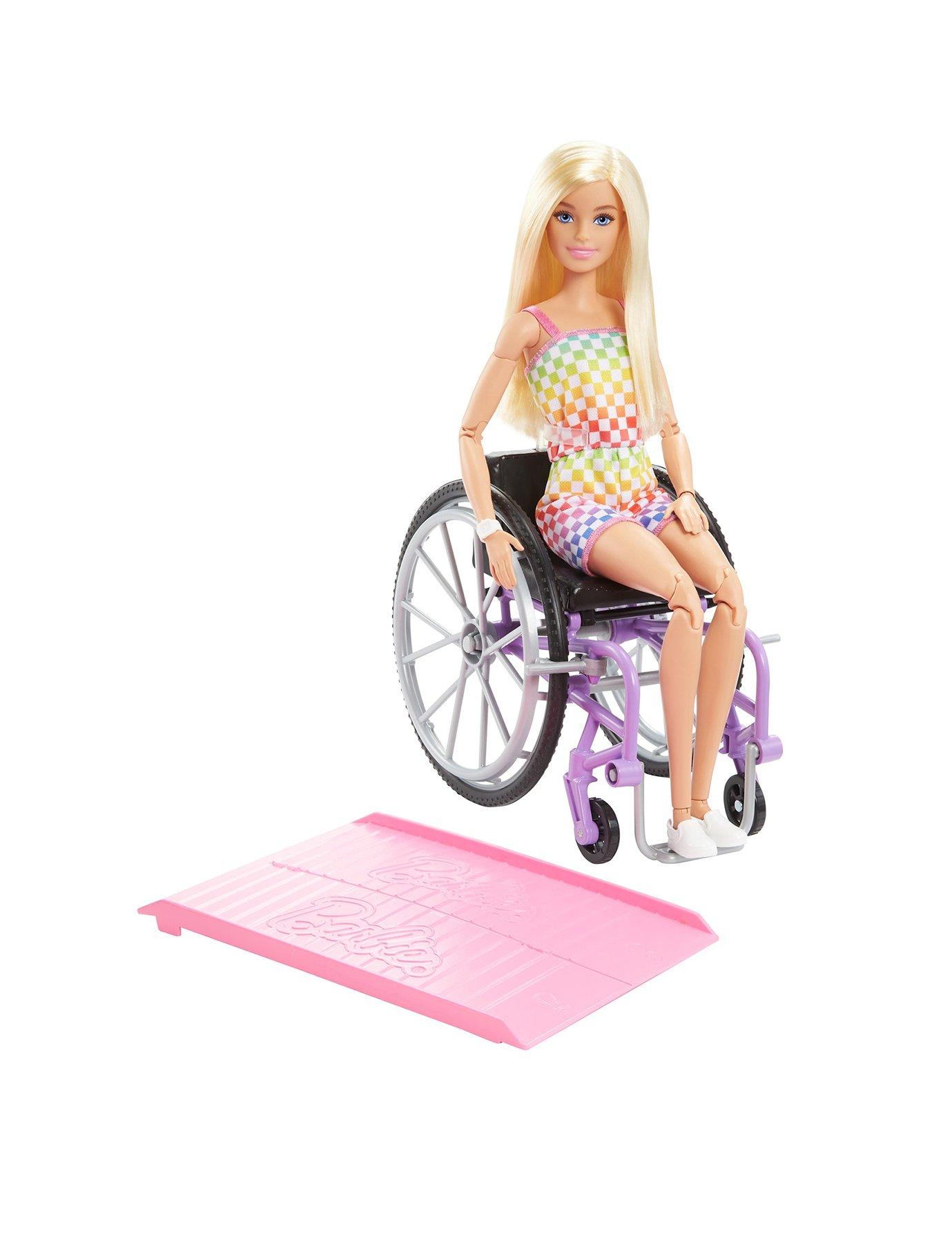 Barbie Fashionista Doll #193 with Wheelchair & Ramp