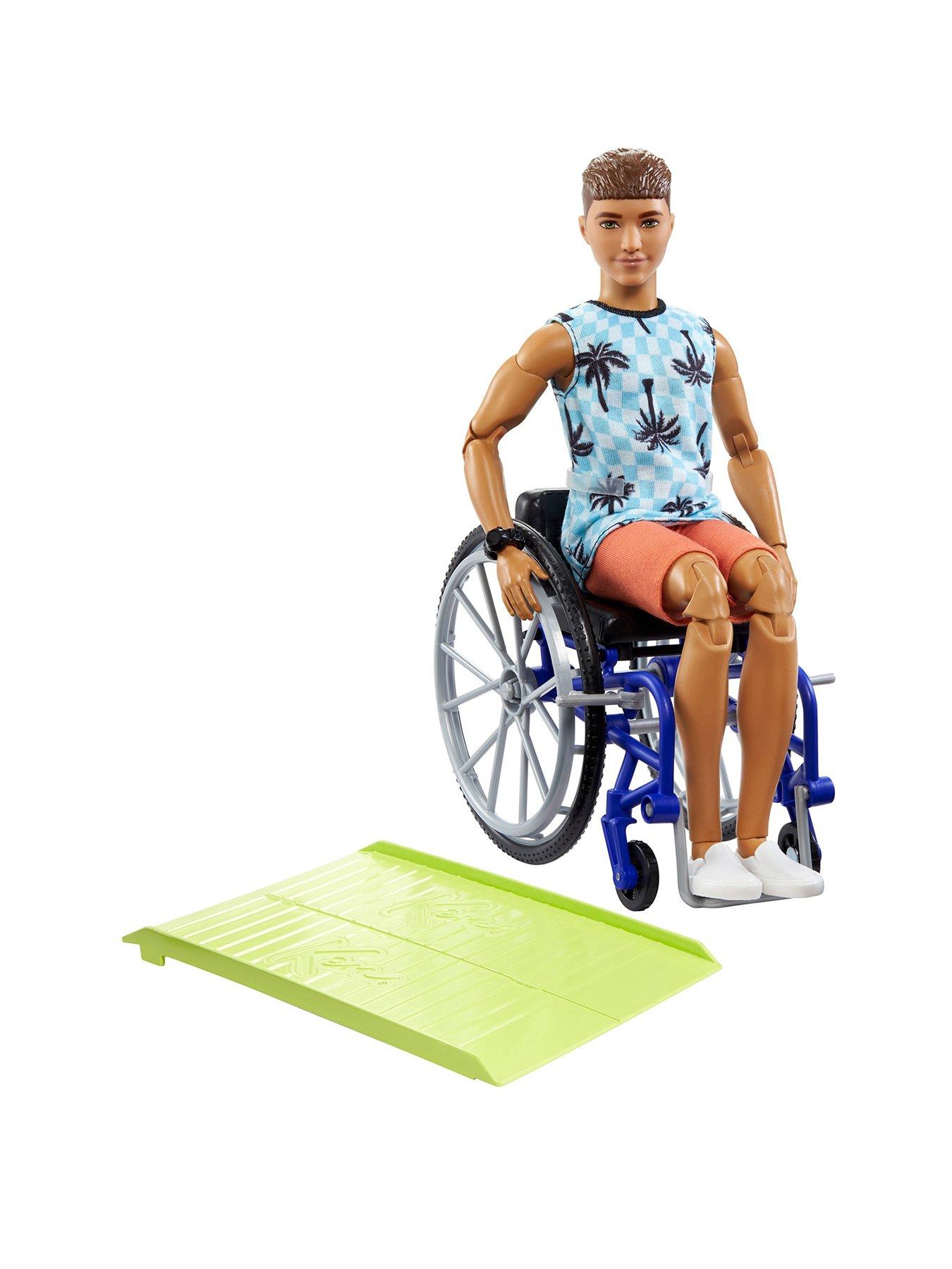 Barbie Ken Fashionista Doll 195 with Wheelchair Ramp Very