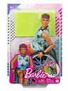 Image thumbnail 6 of 6 of Barbie Ken Fashionista Doll #195 with Wheelchair &amp; Ramp