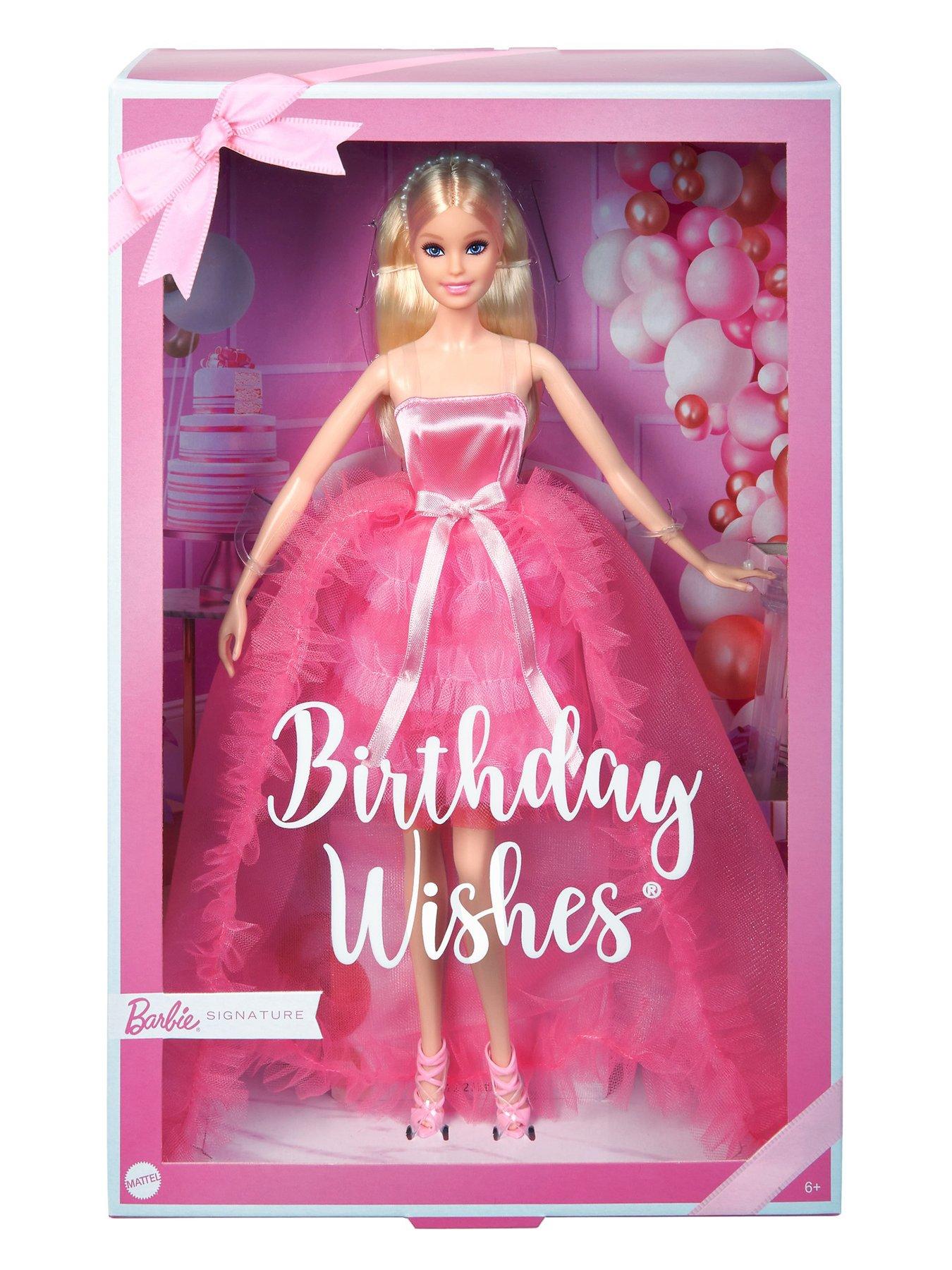 Barbie Birthday Wishes Doll | Very.co.uk