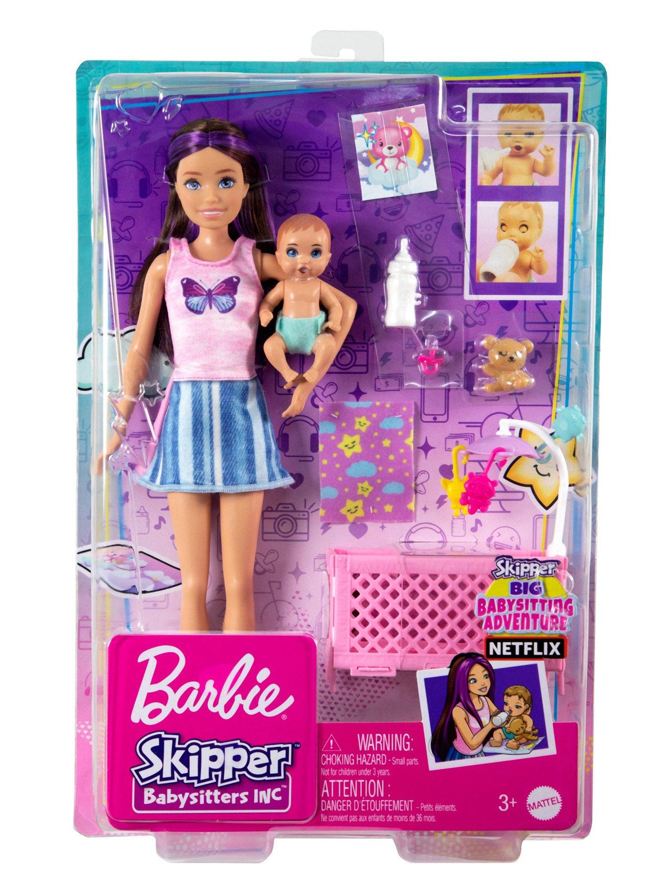 Skipper Babysitters Inc. Sleepy Baby Doll Playset