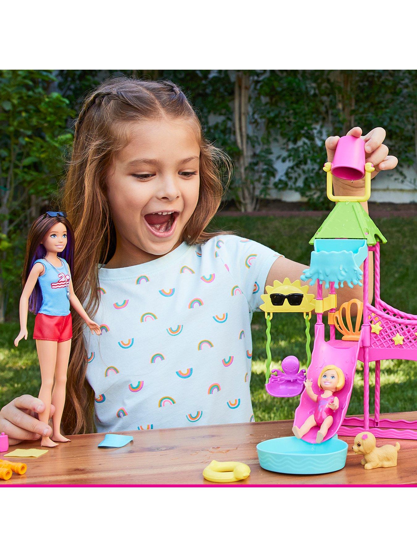 Barbie water park store playset