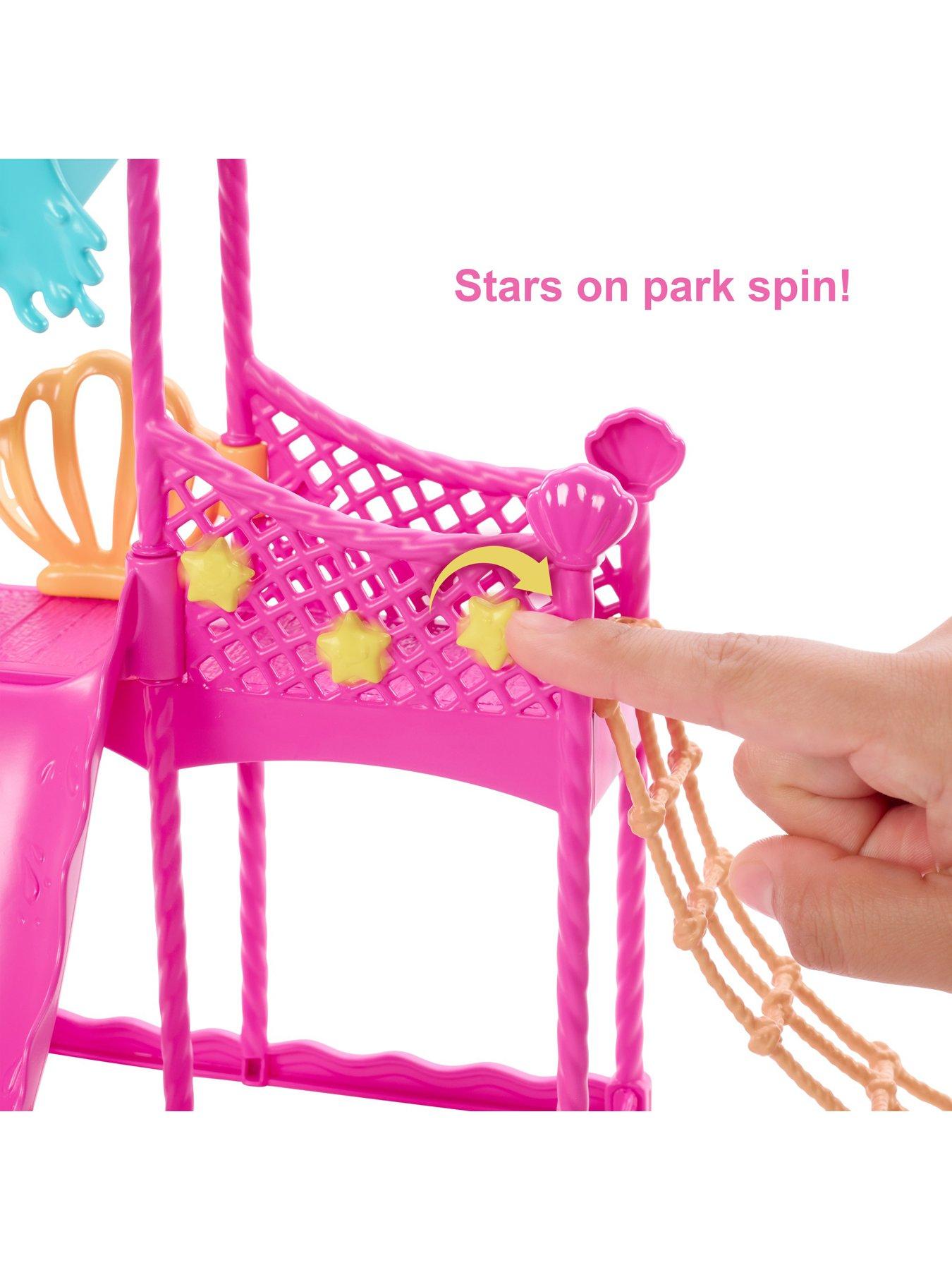 Barbie puppy slide and 2024 swing