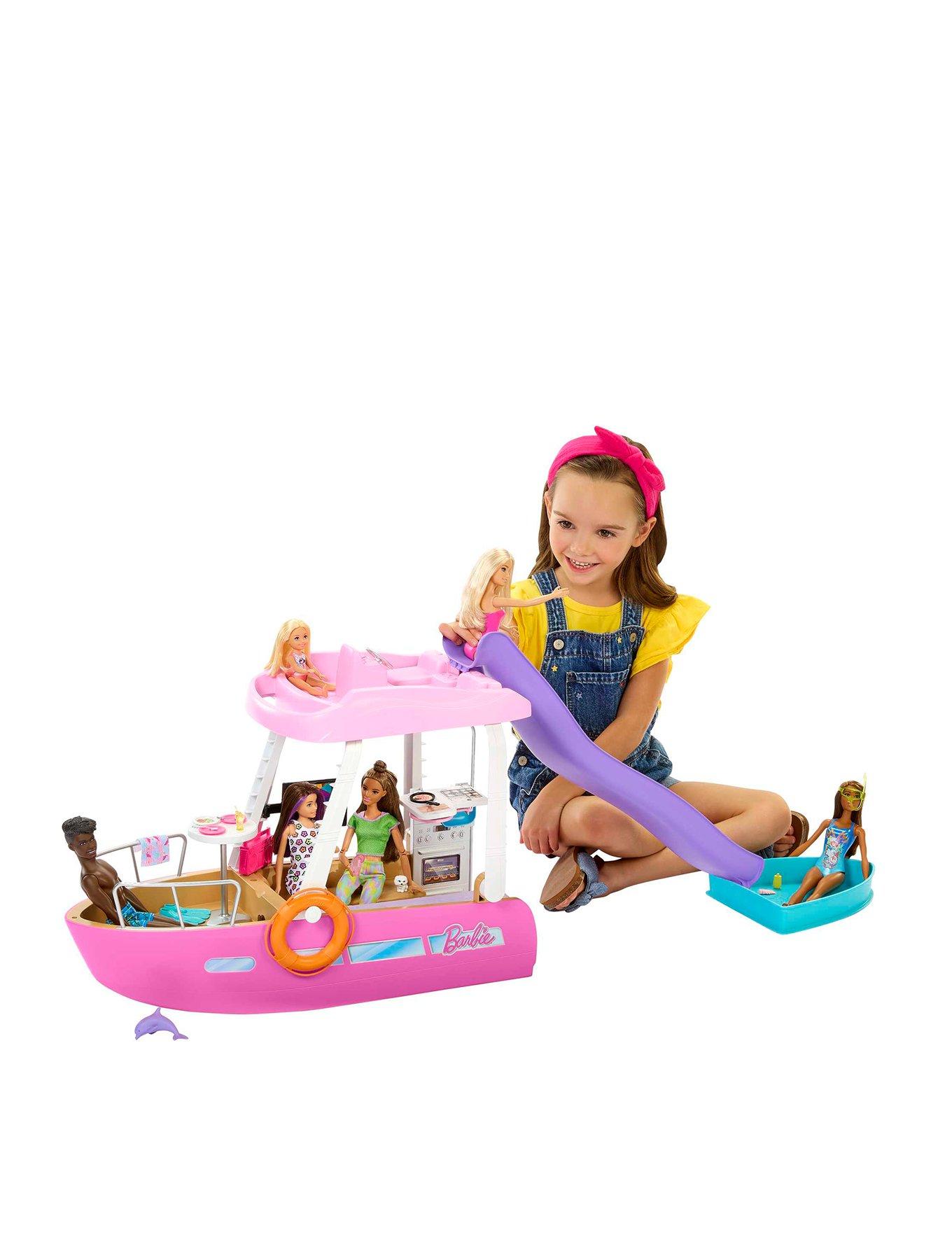 Polly Pocket Smoothie Splash Pack, Playset with 4 (3-inch) Dolls, Fashion & 20+ Outdoor Accessories