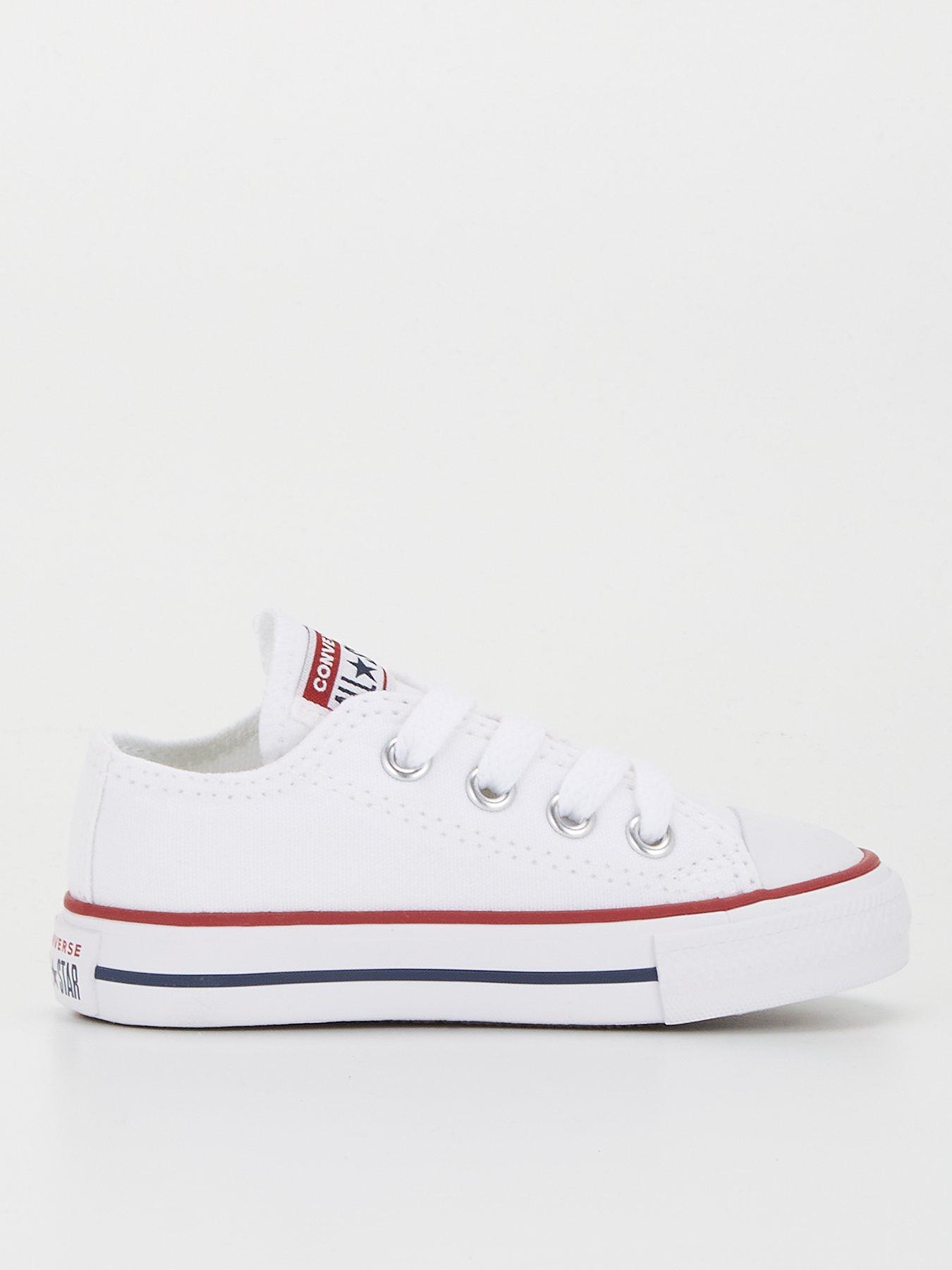 undefined Infant Unisex Ox Trainers - White