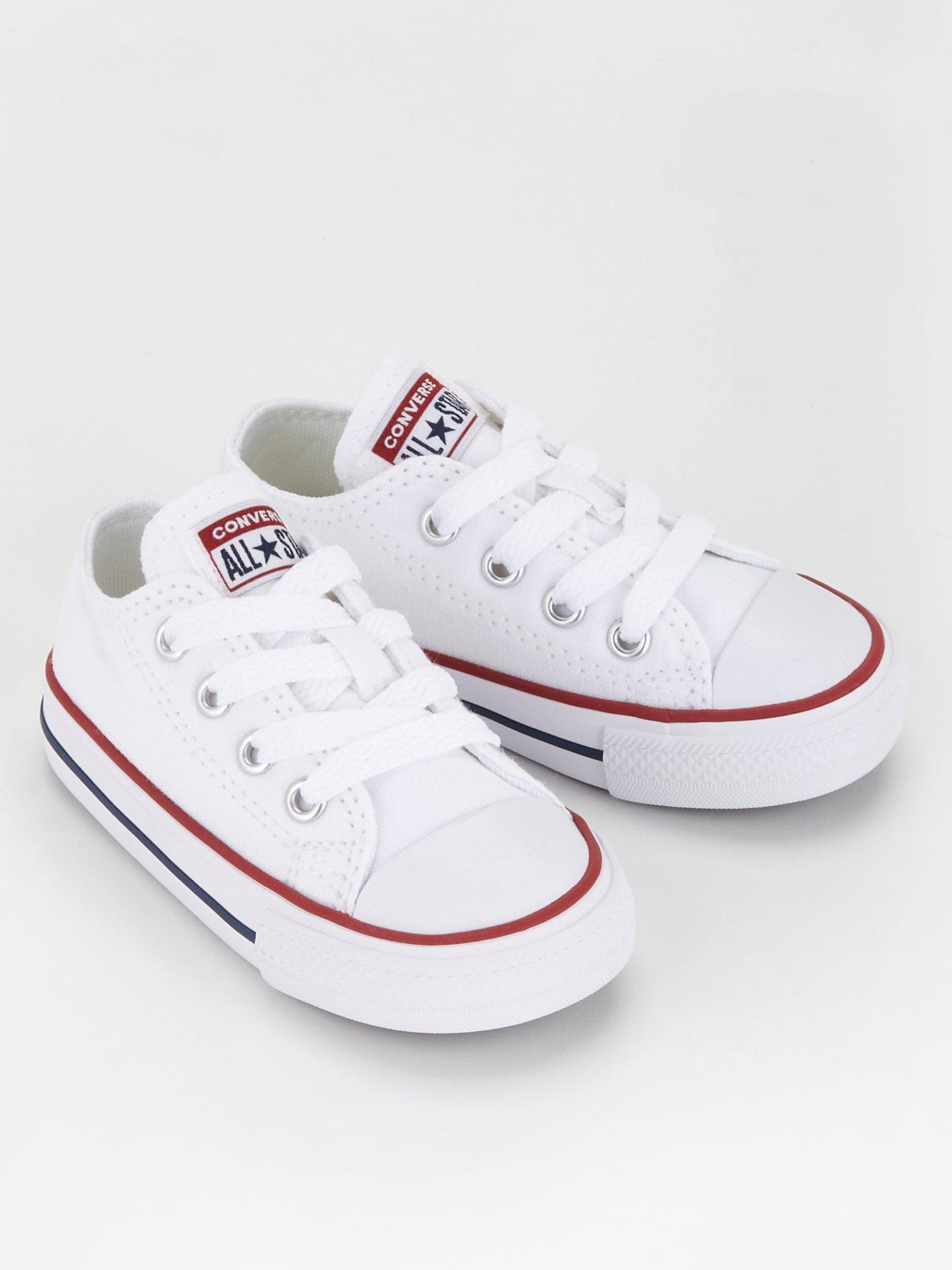 Image 3 of 7 of Converse Infant Unisex&nbsp;Ox Trainers - White
