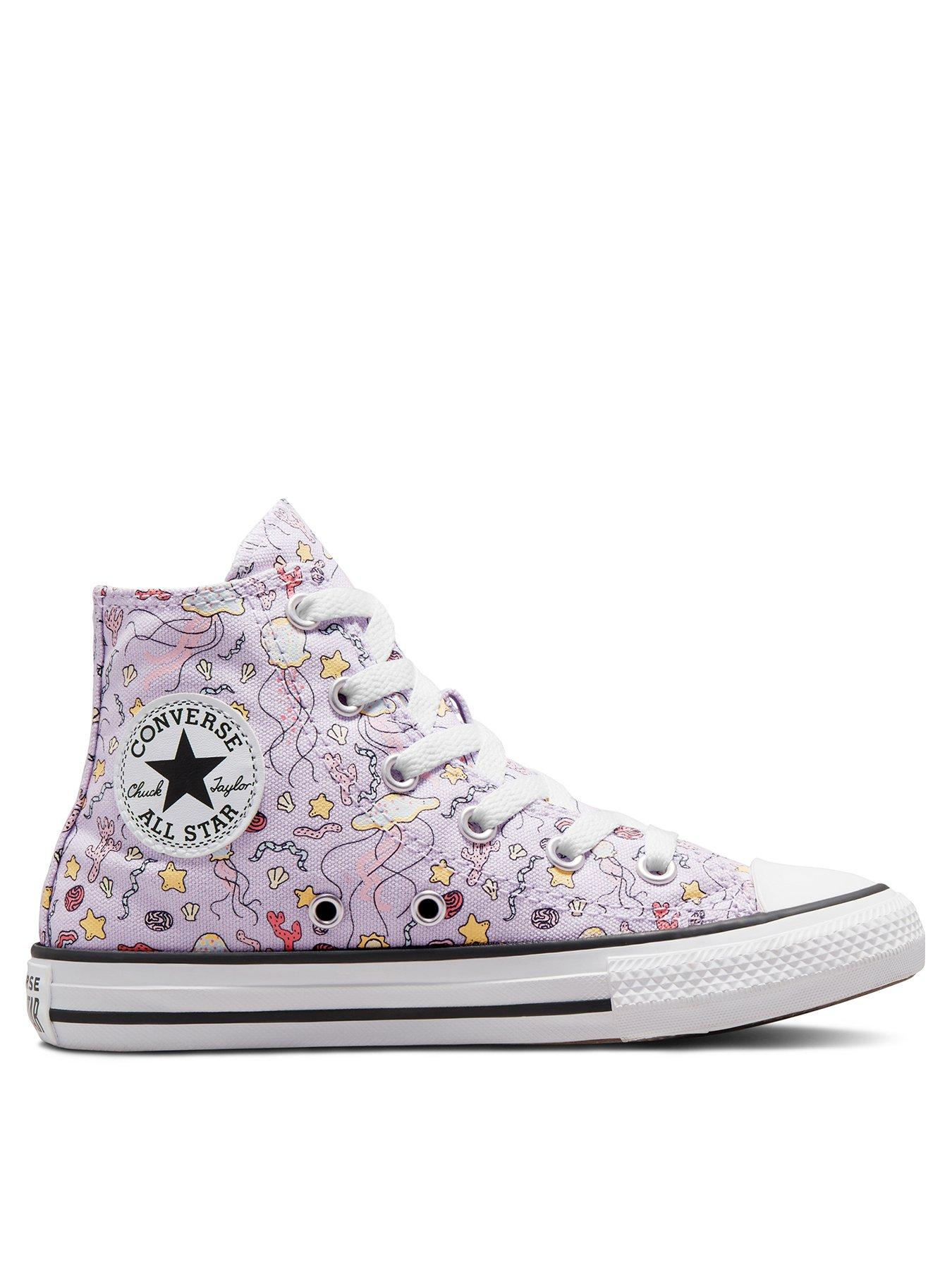 Converse Kids Chuck Taylor All Star Under The Sea - Light Purple