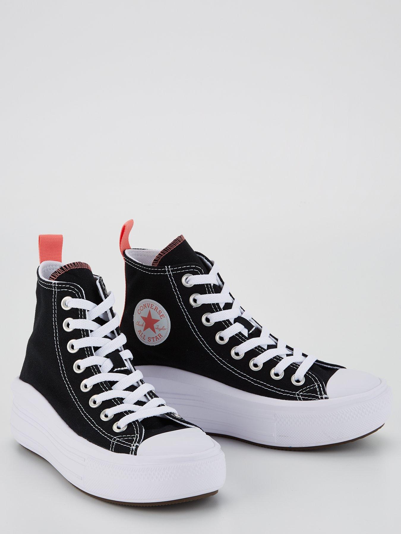 Black junior converse best sale