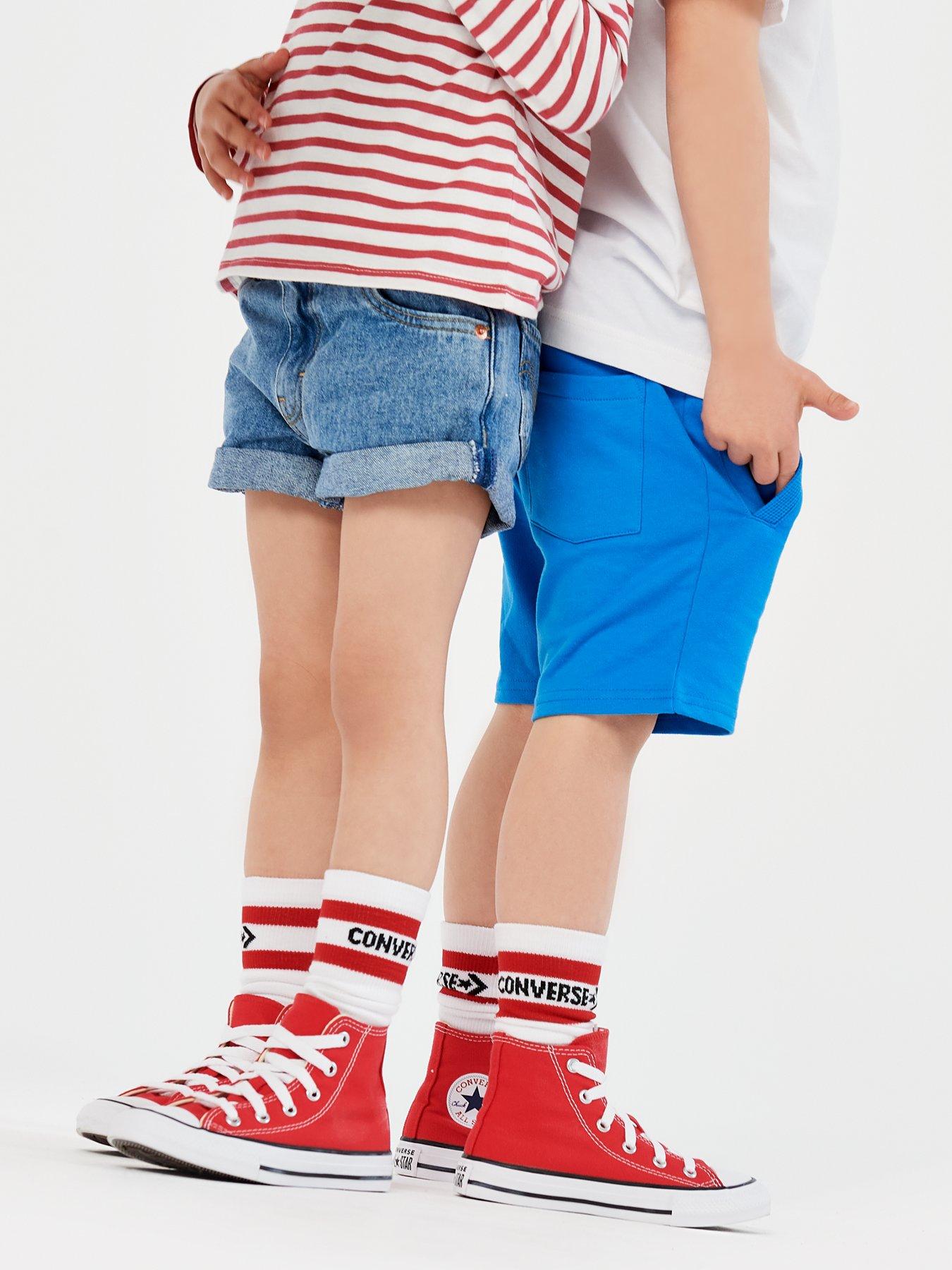 Converse Kids Unisex Hi Top Trainer - Red