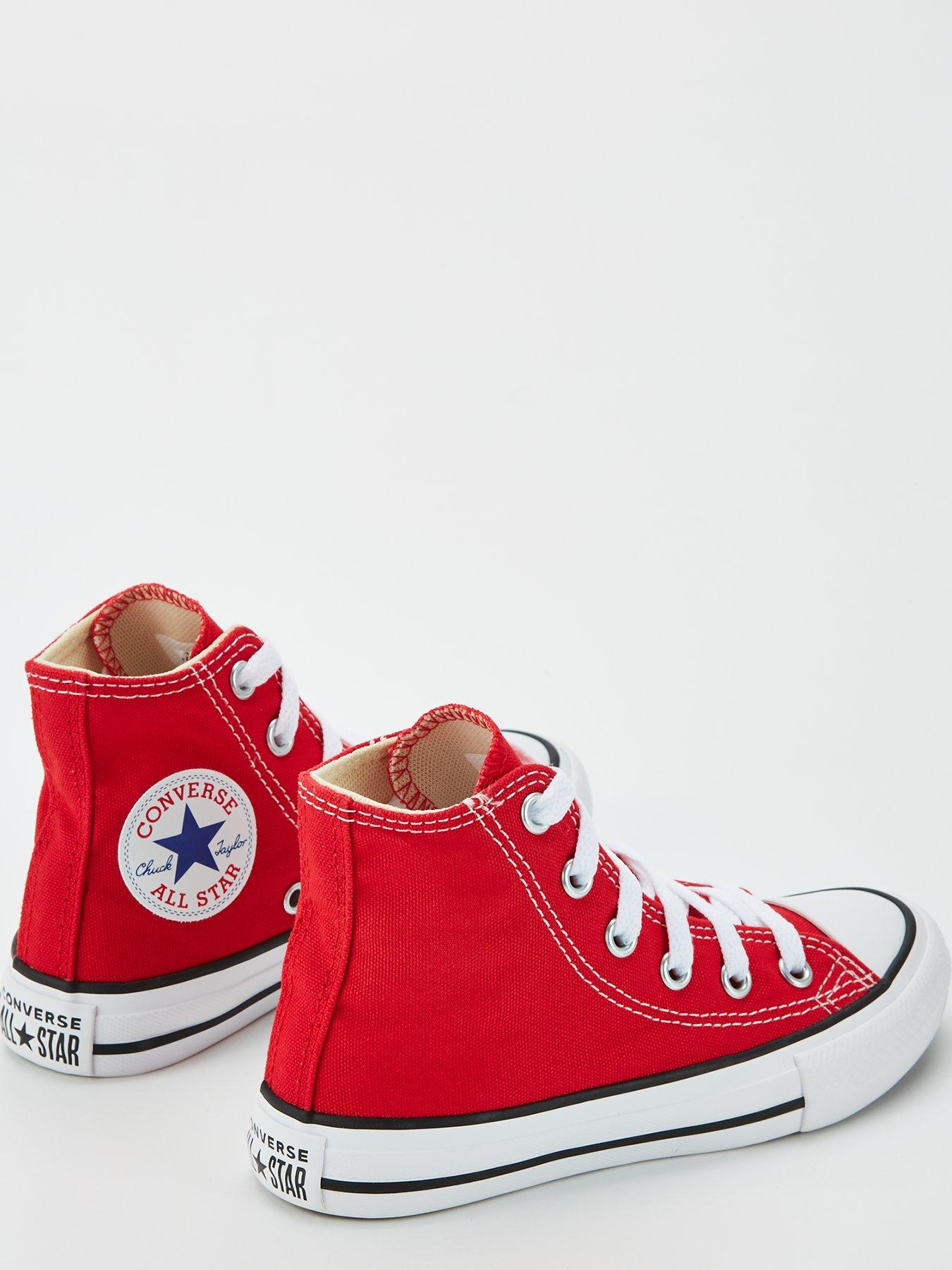 Boys best sale red converse