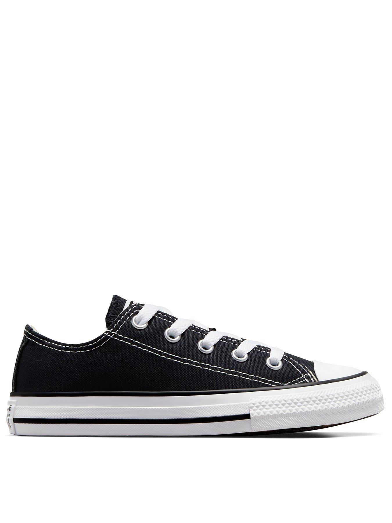 Converse Kids Unisex Ox Trainer - Black